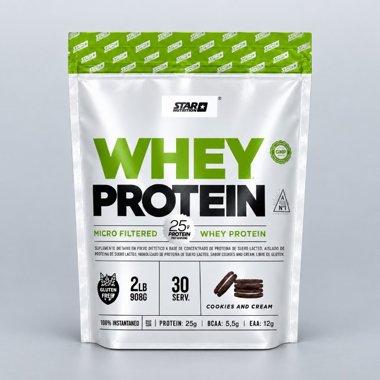STAR NUTR WHEY PROTEIN COOKIES X 2LB — vista 3