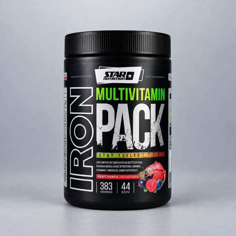 STAR NUTR IRON PACK MULTIVITAMIN POWDER - 44 SERV. - Made in USA — vista 3
