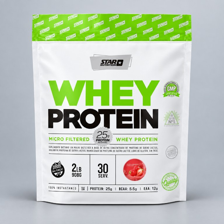 STAR NUTR WHEY PROTEIN FRUT X 2LB — vista 2