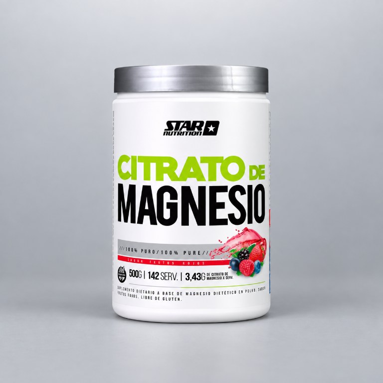 STAR NUTR MAGNESIO FRUTOS ROJOS X 500 — vista 1
