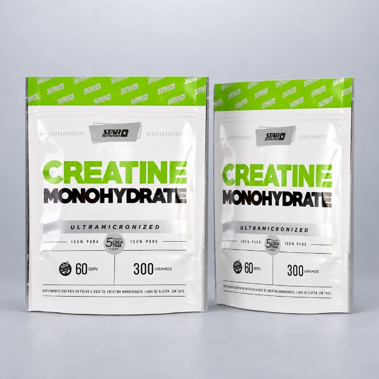 STAR NUTR CREATINA MONOHIDRATO EEUU X 300 GRS.DOYPACK SABOR/NEUTRA — vista 2