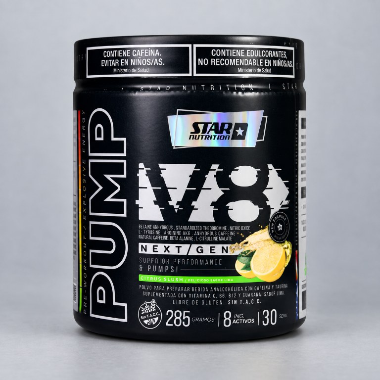 STAR NUTR PUMP V8 LIMA LIMON X 285 GRS. — vista 3
