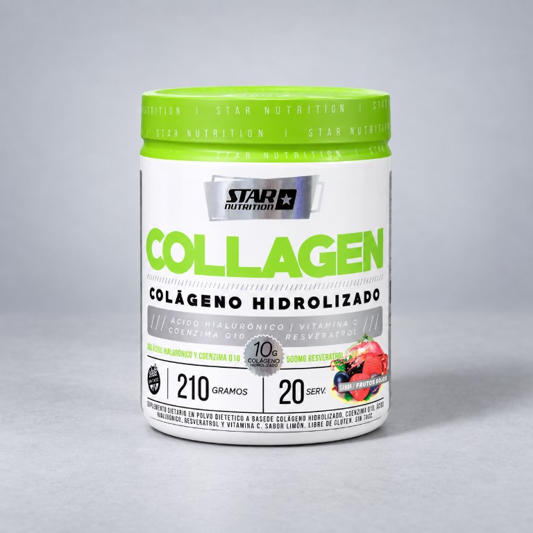 STAR NUTR COLLAGEN FRUTOS ROJOS 210GR — vista 2