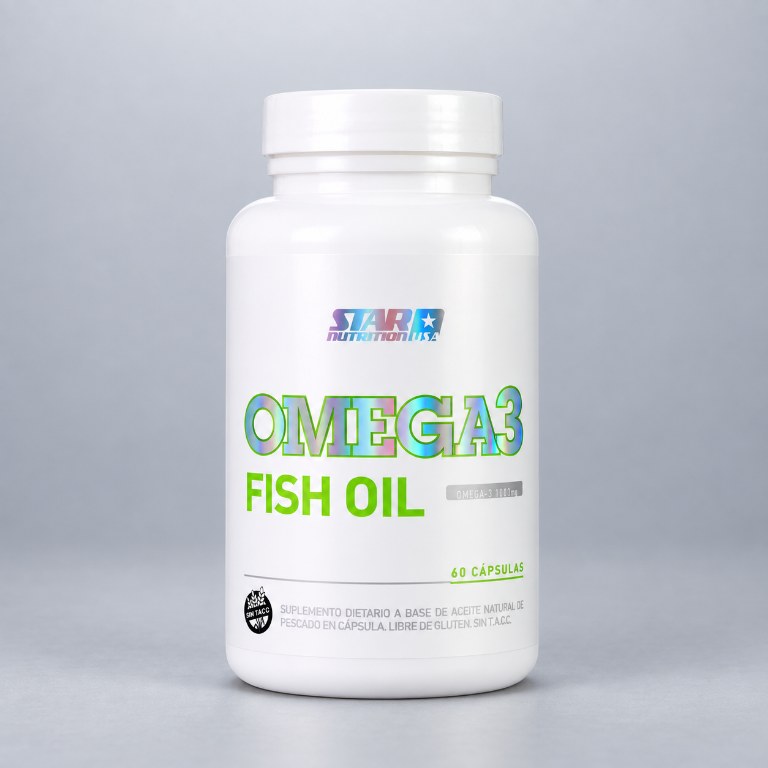 STAR NUTR OMEGA3 FISH OIL X 60 CAPS. - Made in USA — vista 1