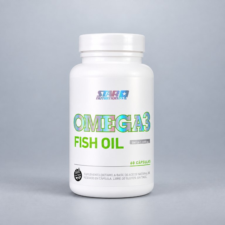 STAR NUTR OMEGA3 FISH OIL X 60 CAPS. - Made in USA — vista 3